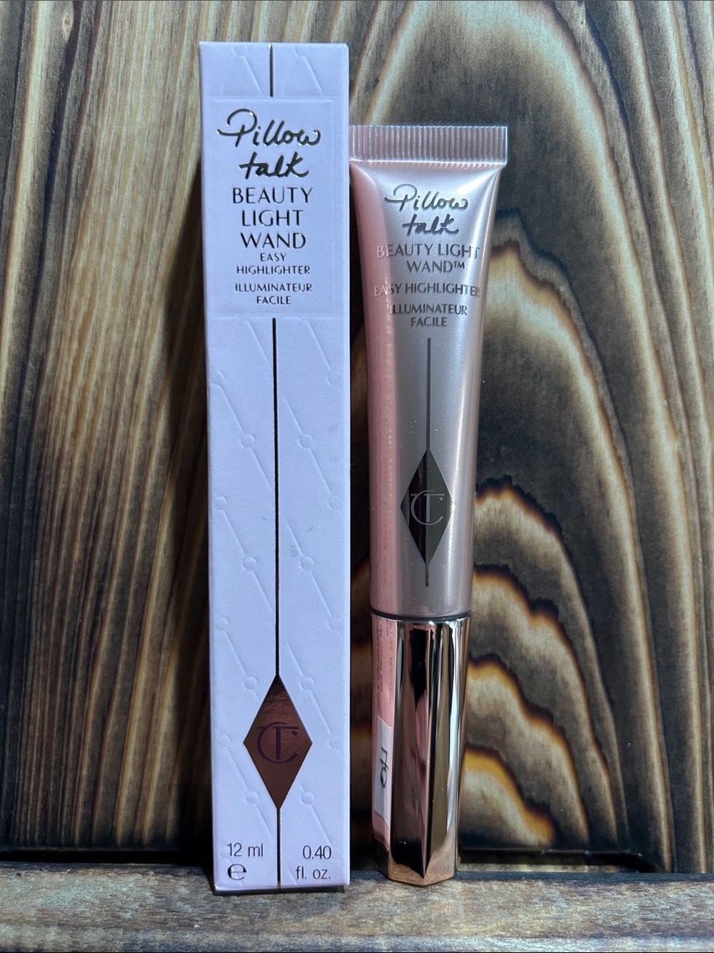 Charlotte Tilbury Pillow Talk Beauty Light Wand — Rose Gold Shimmer